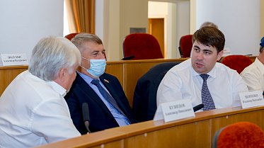 Заседание Законодательного Собрания Оренбургской области